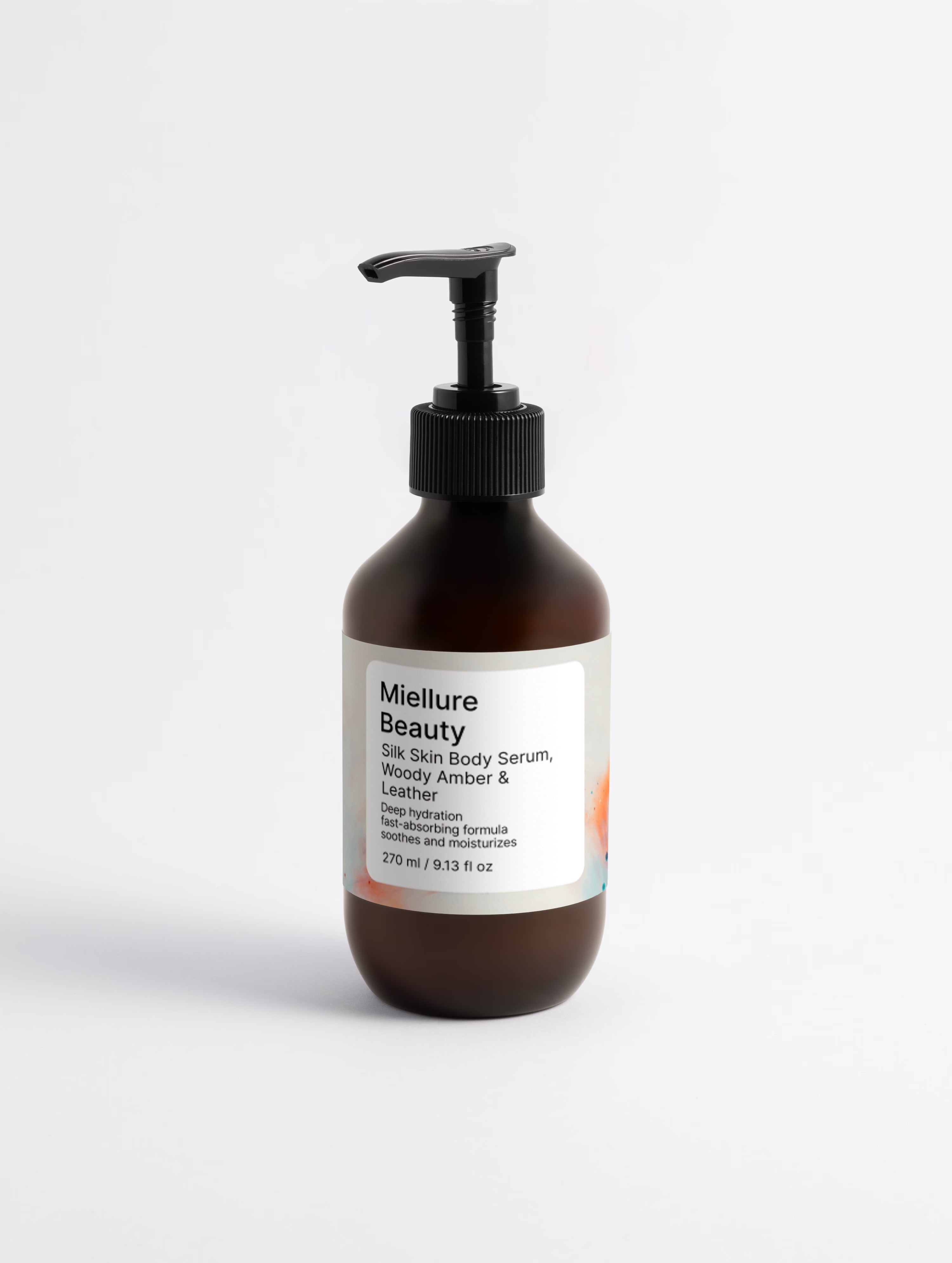 Silk Skin Body Serum, Woody Amber & Leather